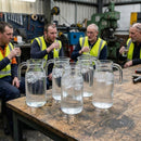 Glass Jugs – 1 Litre – Durable Glass | 6 Pack – Commercial Use