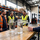 Glass Carafes – 1 Litre – Glass | 12 Pack | Commercial Use – Indoor