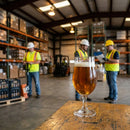 Draft Stemmed Beer Glasses – 380ml – Glass | 24 Pack – Indoor/Outdoor