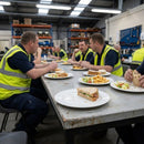 Slimline White Plates – 202mm – Durable Ceramic | 6mm Thickness | Commercial Grade – Indoor/Outdoor