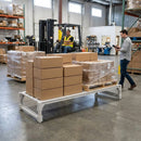 Plastic Dunnage Rack – Heavy Duty Polypropylene & Iron – Commercial & Industrial Storage