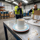 Steelite Rio Blue Saucers – 150mm – Ceramic | 5mm Thickness | Commercial Grade – Indoor/Outdoor
