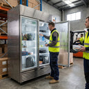 Double Door Fridge – Stainless Steel – Commercial Grade | 600L Capacity – Indoor Use