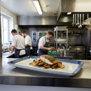 Chefs Oblong Plate – 355x189mm – Stoneware | 6 Pack | Commercial – Indoor