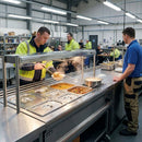Commercial Bain Marie – Dry Heat – Multiple Gastronorm Pans – Food Service