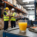 Juice Glasses – 210ml – Toughened Glass, Stackable – Commercial & Home Use
