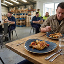 Triangular Plates – Blueberry – Stonecast | 192mm | Commercial – Indoor/Outdoor