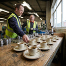 Espresso Saucers – 135mm – Stoneware | Durable | Commercial – Indoor
