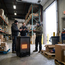 Catalytic Indoor Heater – Black – Three Heat Settings, Automatic Ignition – Home & Office Use
