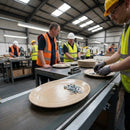 Steelite Revolution Coupe Plates – 342mm – Durable Stoneware | 6mm Thickness | Commercial – Indoor