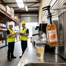 Peach Fruit Syrup – 1L – Natural Ingredients | Food Grade | Suitable for Beverages – Commercial