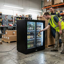 Beer Cooler – 208Ltr – Double Sliding Door | Commercial Grade – Indoor Use
