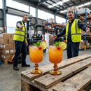 Mai Tai Glasses – 200ml – Amber Stem | Glass | 6 Pack – Indoor/Outdoor