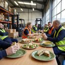 Walled Plates – 210mm – Durable Ceramic | 6 Pack – Commercial Use