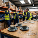 Saucers – 156mm – Durable Ceramic | 12 Pack – Commercial Use