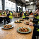Round Plates – 264mm Green – Stonecast | Durable | Commercial – Indoor/Outdoor