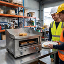 Griddle Toaster – Heavy Duty Steel Plate – Precision Cooking & Toasting – Commercial Kitchen