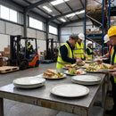 Steelite Bead Sage Plates – 165mm – Ceramic | 5mm Thickness | Commercial Grade – Indoor/Outdoor