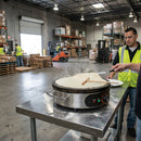 Commercial Electric Crepe Maker – 406mm Plate – Cast Iron, Stainless Steel – Catering & Food Service