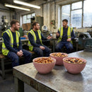 Snack Bowls – 400ml, Petal Pink – Super Vitrified Ceramic – Modern Tabletop & Catering