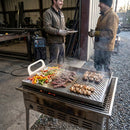Plancha for Konro Grill – Medium Wide – Durable Steel | 5mm Thickness | Commercial Grade – Outdoor