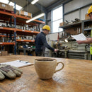 Steelite Cups – 227ml | Amber | Ceramic | 8oz | Commercial – Indoor/Outdoor