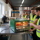 Pizza Oven – Green – Durable Steel | High Heat Resistance | Commercial Grade – Outdoor