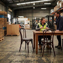 Dining Chairs – Dark Walnut – Wood | N/A | N/A | Commercial – Indoor