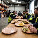 Coupe Plates – 288mm – Stonecast Terracotta | Durable | Commercial – Indoor/Outdoor