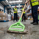 Kentucky Mop Head Clip – Wide – Green – Secure Connection – Commercial Cleaning