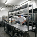 Single Tier Ambient Overshelf – For Panther Trolleys & Cabinets – Commercial Use