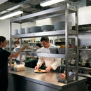 Two-Tier Ambient Overshelves – Compatible with GF371 & GF381 – Factory Fitted – Commercial Kitchen