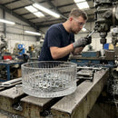 Glass Bowls – 130mm – Clear Glass | 24 Pack | Commercial Use – Indoor