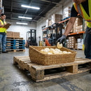 Rectangular Display Basket – 525x385mm – Polywicker | Lightweight | Commercial – Indoor