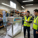 Snow Cone Machine – Compact Size – Durable Plastic | 1000 Cones Capacity | Commercial – Indoor/Outdoor