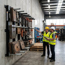 Charged Plate Storage – 12 Heavy Weight – Steel | 3mm Thickness | 500kg Load Capacity | Industrial – Warehouse