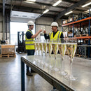 Professional Wine Flutes – 180ml/6.25oz – Ultra-Clear Lead-Free Crystal – Commercial Glassware