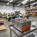 Bain Marie – Stainless Steel – Commercial Grade | 5 Pots Included – Catering & Food Service