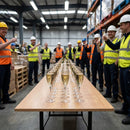 Champagne Flute Glasses – 160ml – Thickened Walls & Stem – Event Catering & Hospitality
