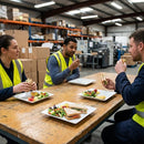 Square Plates – 250mm – White | Durable Ceramic | Commercial – Indoor