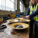 Round Wide Rim Bowls – Mustard Seed Yellow – Stonecast | 240mm | Commercial – Indoor