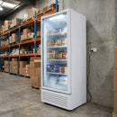 Glass Door Display Freezer – White – 365Ltr | Glass | Commercial Grade – Indoor/Commercial