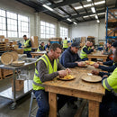 Steelite Revolution Sandstone Plates – 202mm – Stoneware | 6mm Thickness | Commercial – Indoor