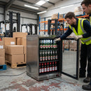 Bottle Cooler – 133Ltr – 120 Bottle Capacity, Adjustable Shelves – Commercial Bar Use