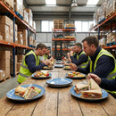 Oval Plates – 197 x 160mm – Stoneware | 5mm Thickness | Commercial Grade – Domestic Use