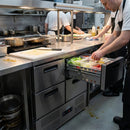 Counter Fridge – Six Drawer – Stainless Steel | 60mm | 300kg Load Capacity | Commercial – Indoor