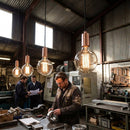 Edison Wire Pendant Light – Copper – Metal | 1 Wire | Indoor Use – Commercial & Domestic