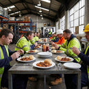 Mid Rimmed Plates – 202mm – Ceramic | 6 Pack | Commercial – Indoor