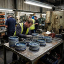 Round Stacking Trays – 135mm – Durable Steel | 1.5mm Thickness | Commercial Grade – Indoor/Outdoor