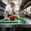 Chef Knife – 25cm Green – Stainless Steel | 2.5mm Thickness | Commercial Grade – Kitchen Use